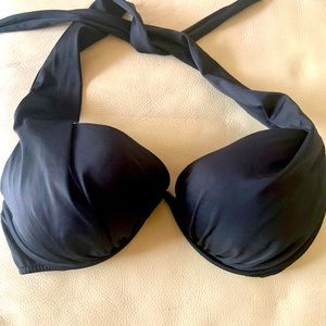 Black push up Venus bikini top D cup